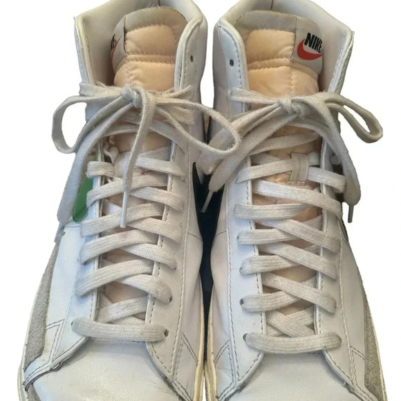 Nike Blazer Mid 77 Vintage White Chlorophyll Black - Picture 5 of 11